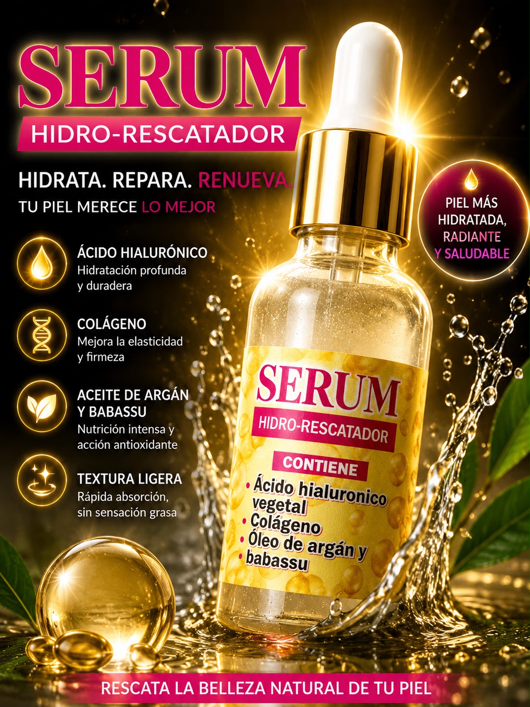 SERUM HIDRO – RESCATADOR